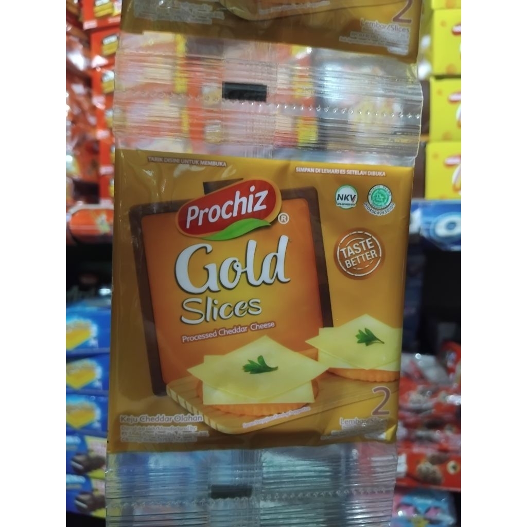 

Keju Prochiz Gold Slice (isi 8)