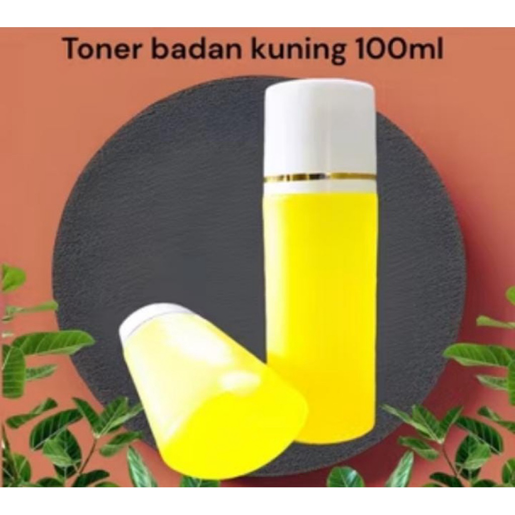 “BISA COD” TONER BADAN/ TONER KELUPAS KUNING/ TONER DOSTING KUNING