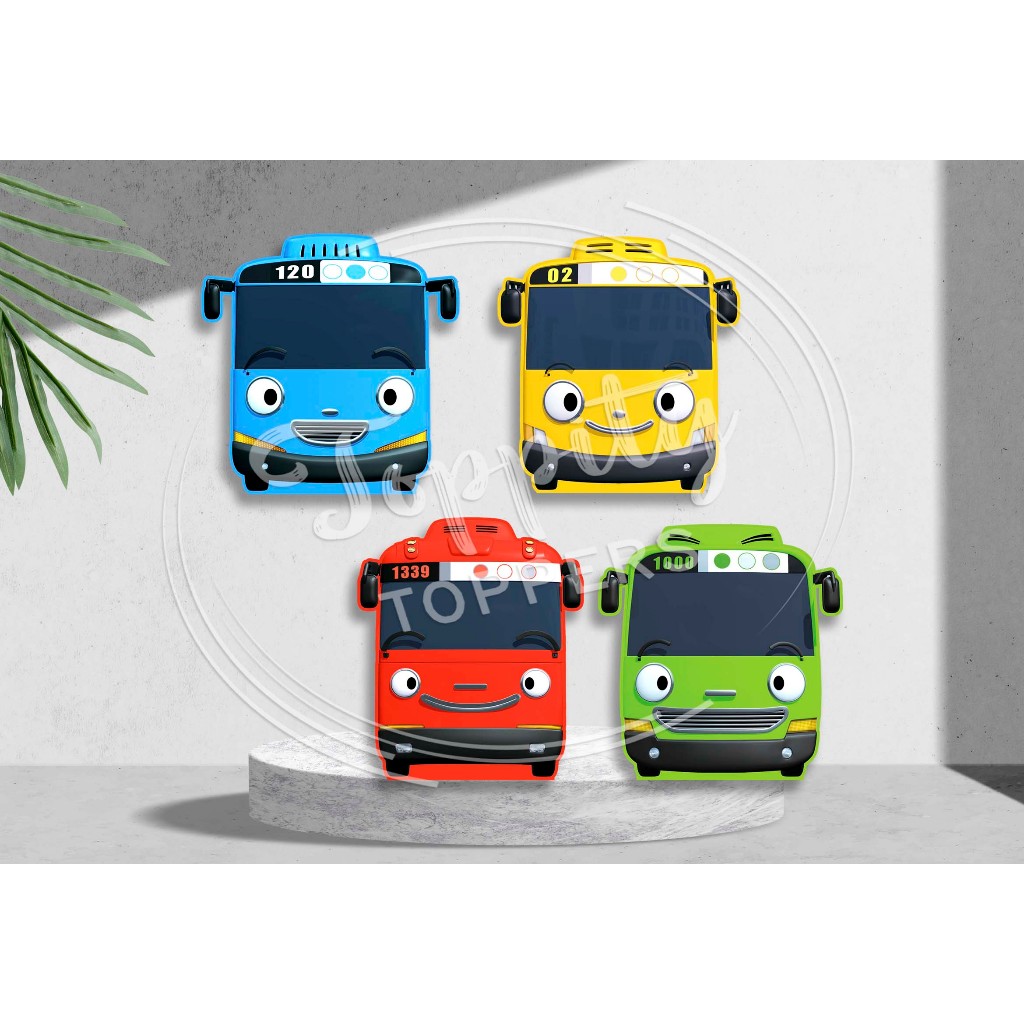 

Candy box goodie bag Tayo bus