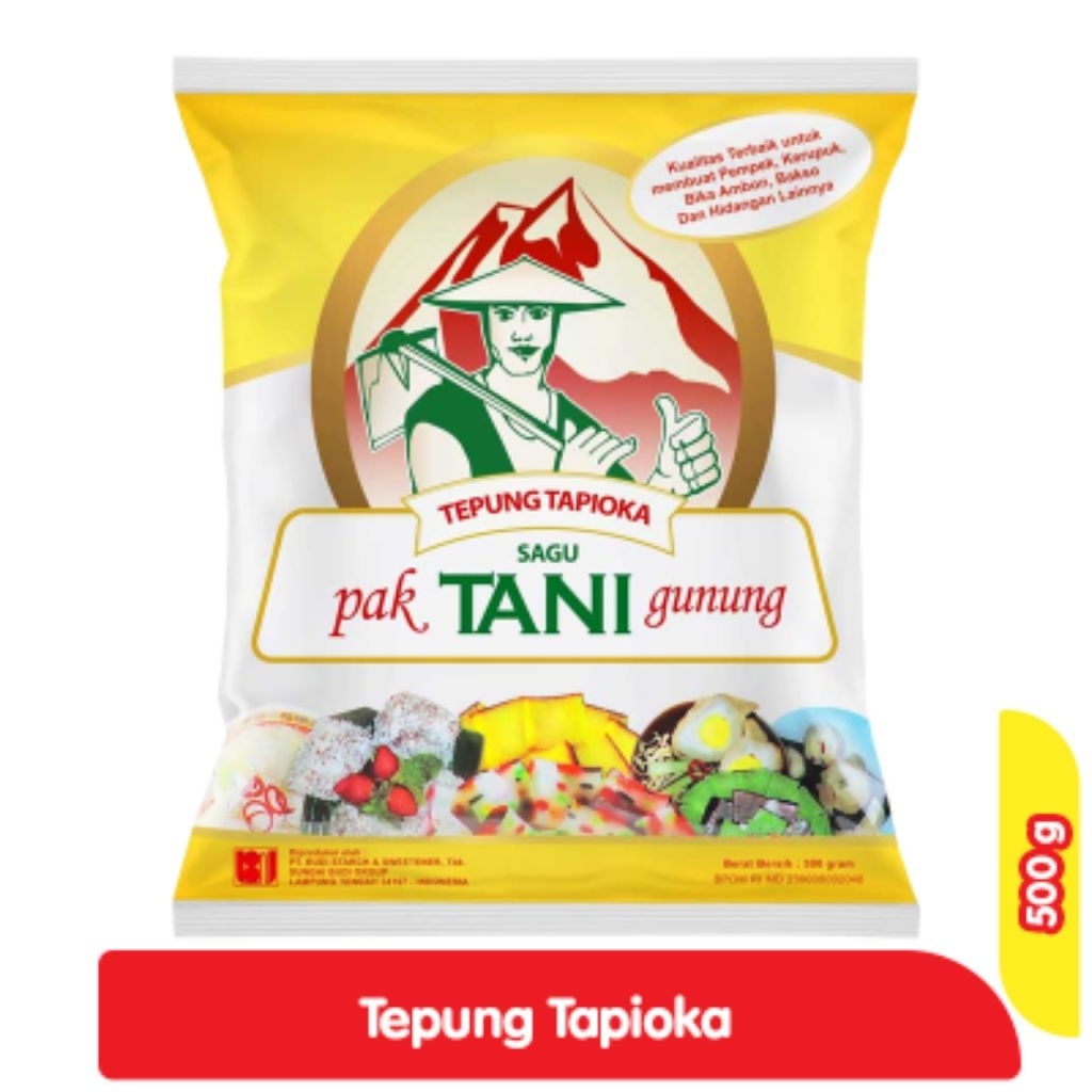 

Tepung Tapioka Sagu Pak Tani Gunung