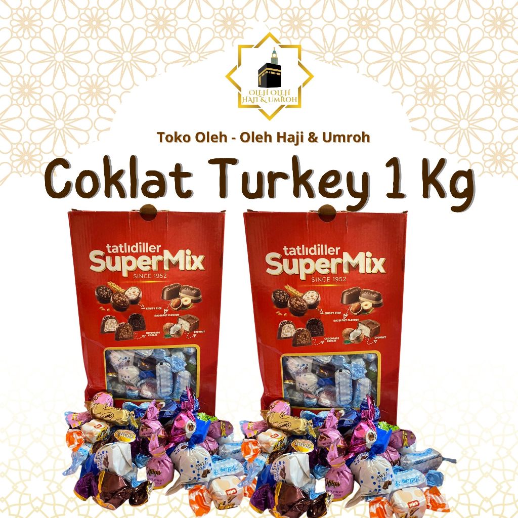

COKLAT TURKEY COKLAT ARAB 1 KG MIX COKELAT ARAB COKLAT MIX VARIAN COKLATTURKEY ORIGINAL PREMIUM ASLI ORIGINAL BEST QWALITY COKLAT OLEH OLEH HAJI DAN UMROH