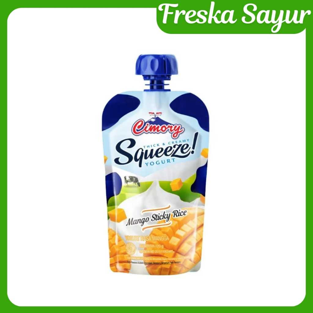 

Cimory Yogurt Squeeze Mango Sticky Rice 120 gr