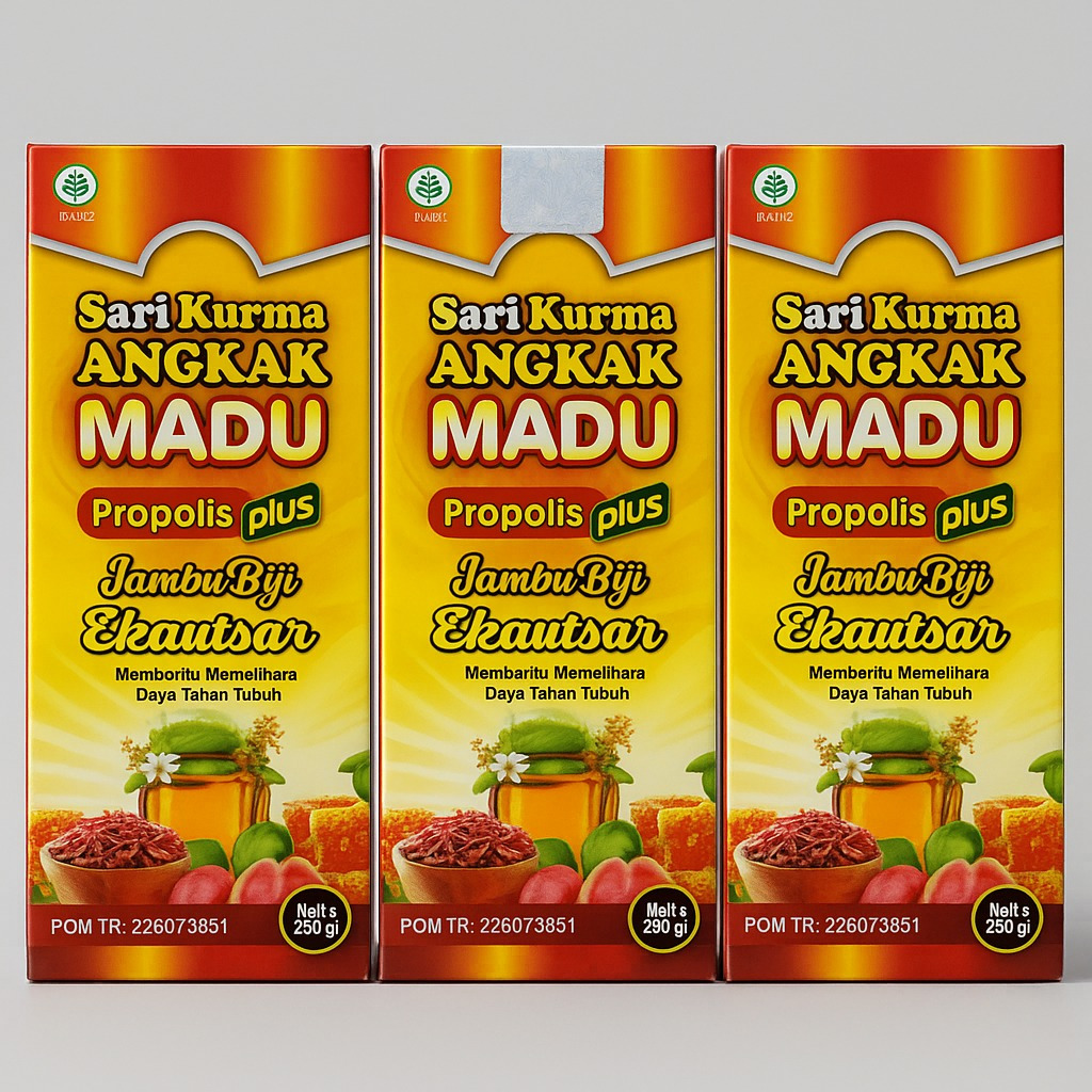 

Madu Angkak El Kautsar Kemasan 280gr | Madu Herbal Untuk Pencegah DBD | Madu Angkak