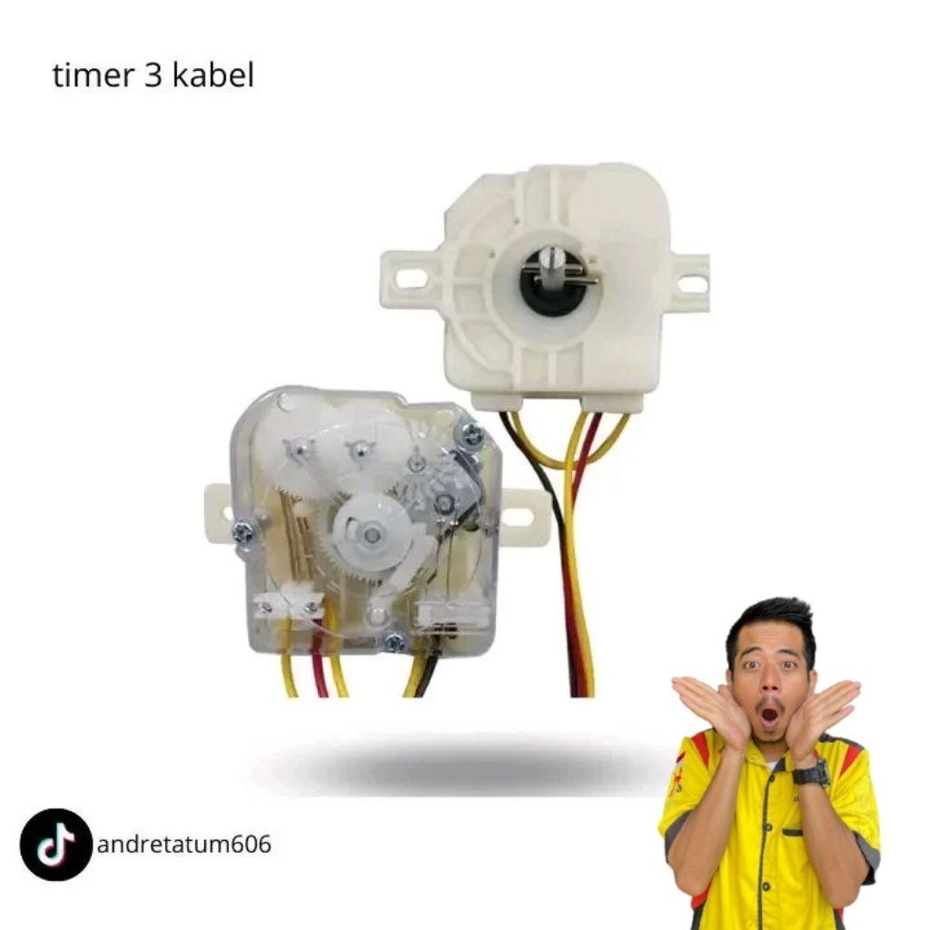 TIMER MESIN CUCI 3 KABEL SHARP