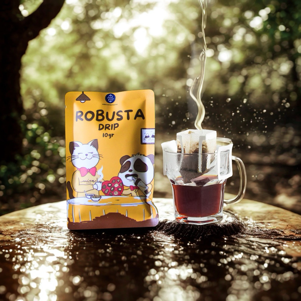 

Coffee Drip Bag Robusta Kaman Coffee Roaster Sachet Robusta Bold
