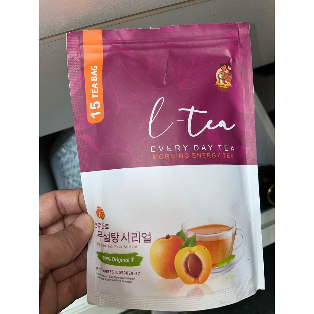 

L TEA Apricot Melancarkan