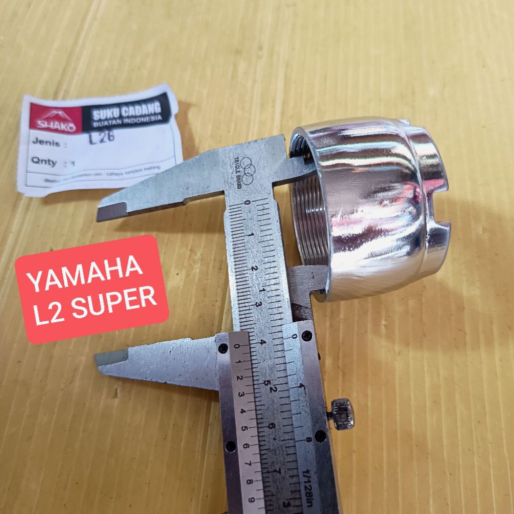 MUR SAMBUNGAN LEHER  KNALPOT  KENALPOT YAMAHA L2SUPER   L2 SUPER Pnp FIZ R