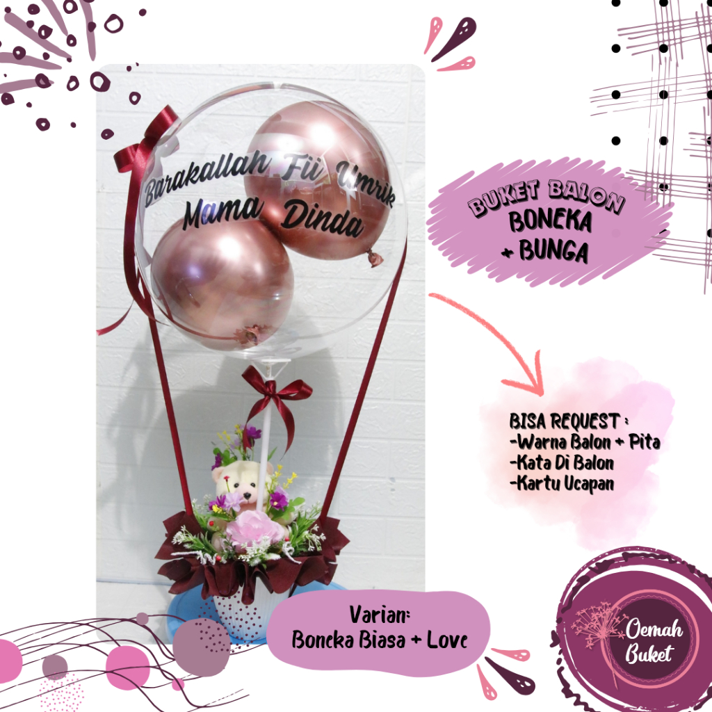 

Buket Balon | Buket Bunga | Buket Boneka | Buket Wisuda | Oemah Buket Sidoarjo