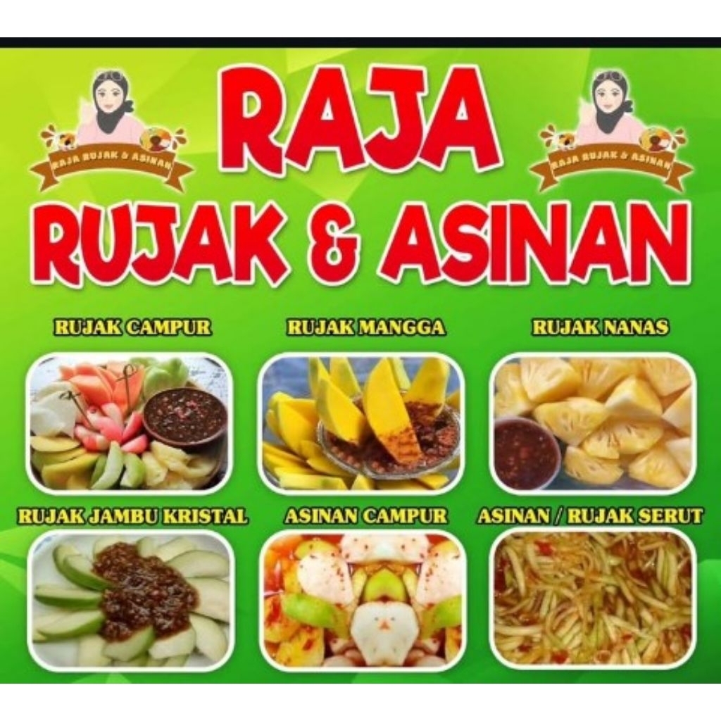 

Raja Rujak & Asinan Mangga Nanas Bengkoang Jambu Kristal Uyah Acan Bumbu Kacang Bangkok Thailand