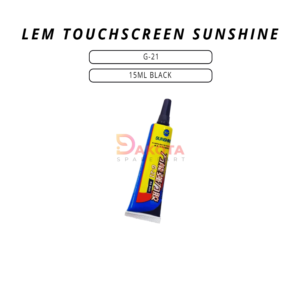 

LEM TOUCHSCREEN SUNSHINE G-21 15ML BLACK