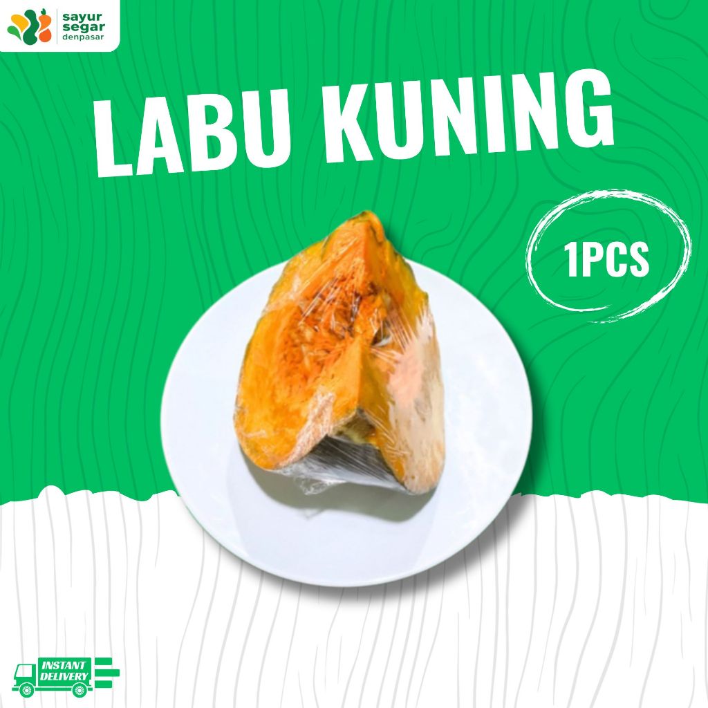 

Labu Kuning 1 pcs - Sayur Segar Denpasar