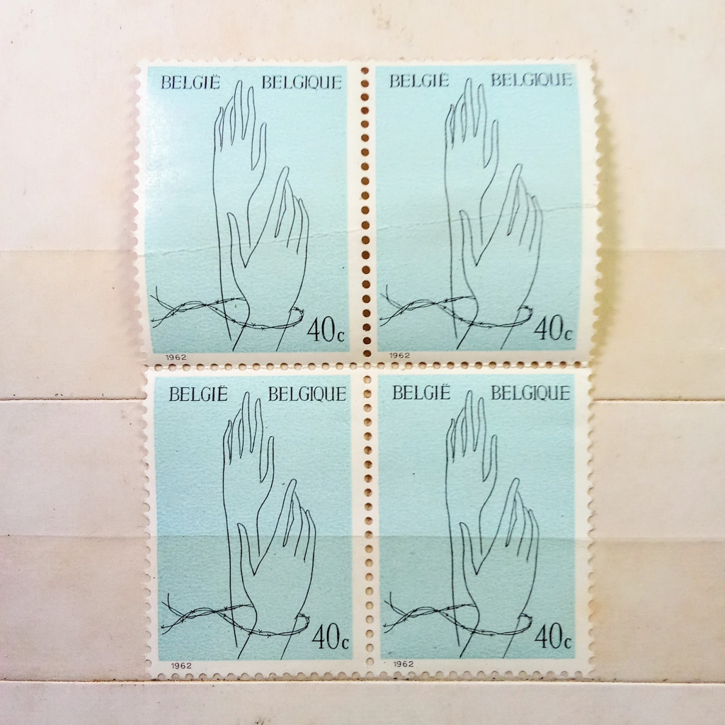 

Prangko Koleksi Filateli Belgia 1962 World War II Memoriam