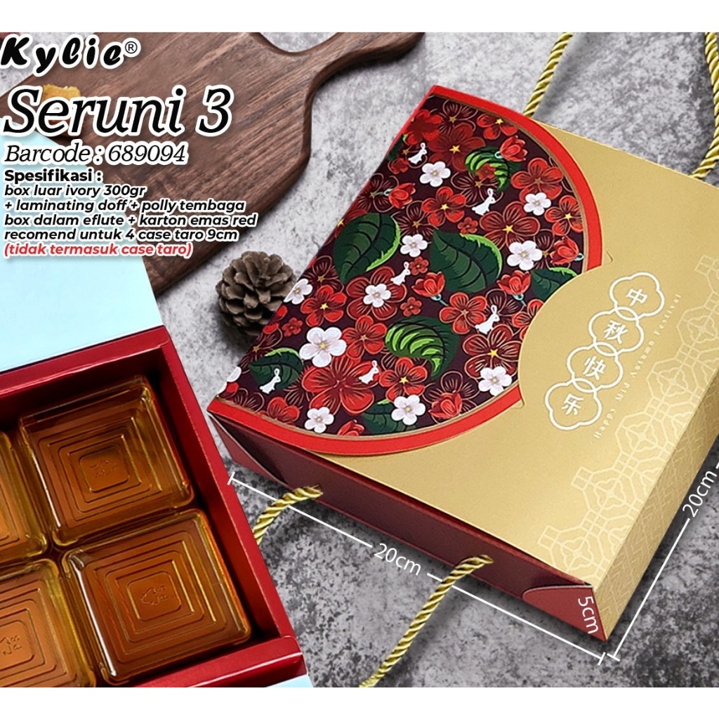 

Seruni Box Mooncake 125gr box mooncake untuk isi 4 kue dus kue bulan 125gr box mooncake 100gr kotak kue bulan 100gr kotak kue bulan
