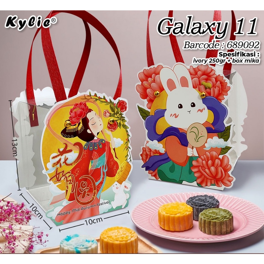 

Box Mooncake Galaxy 11| Dus Kue Bulan| Kotak Mooncake| Mooncake Box| Autumn Festival Edition Box| Uk 10 x 10 x 13 Cm