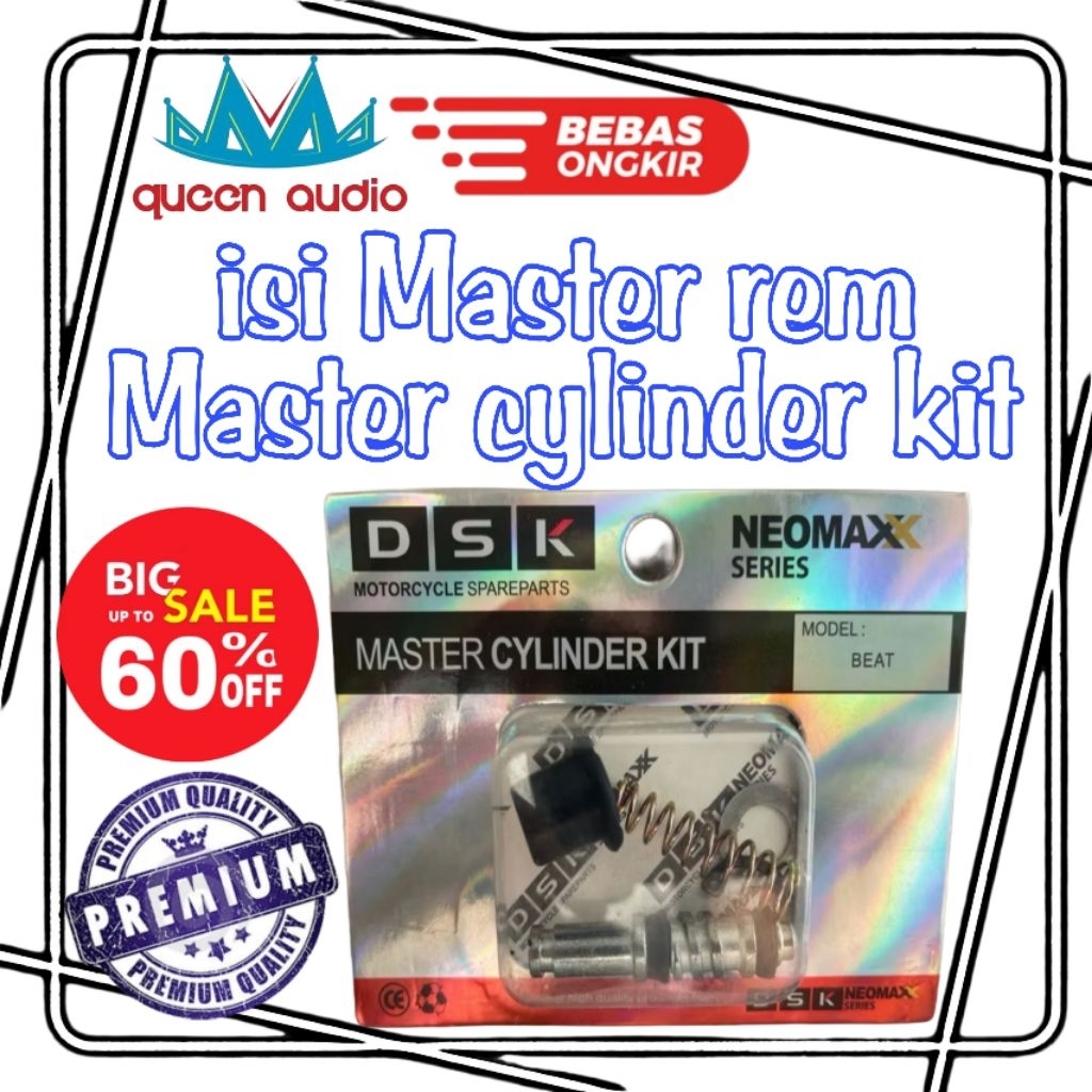 MASTER CYLINDER KIT - ISI MASTER REM motor SUZUKI
