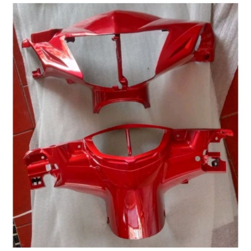 Set Batok Mx lama merah // Batok depan belakang Mx lama merah