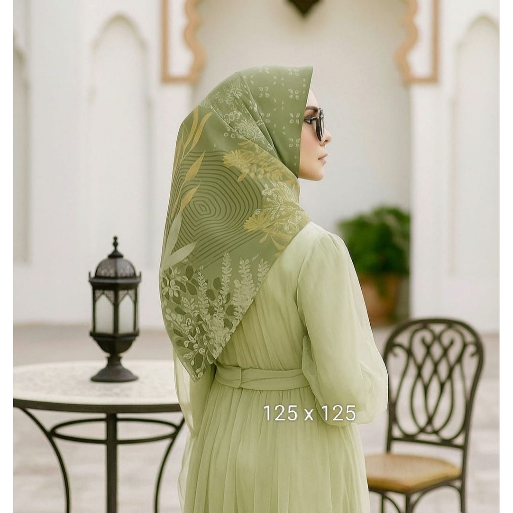 OBRAL TERLARIS SYARI BALIANN HIJAU / KERUDUNG SEGI EMPAT / JILBAB INSTAN / HIJAB TERBARU TERMURAH KE