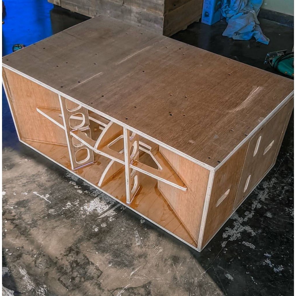Box Speaker CLA Double 12 Inch –  Custom Subwoofer Lapangan Outdoor