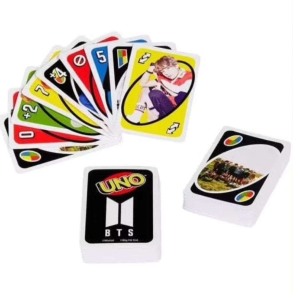 Kartu permainan anak UNO BTS unofficial