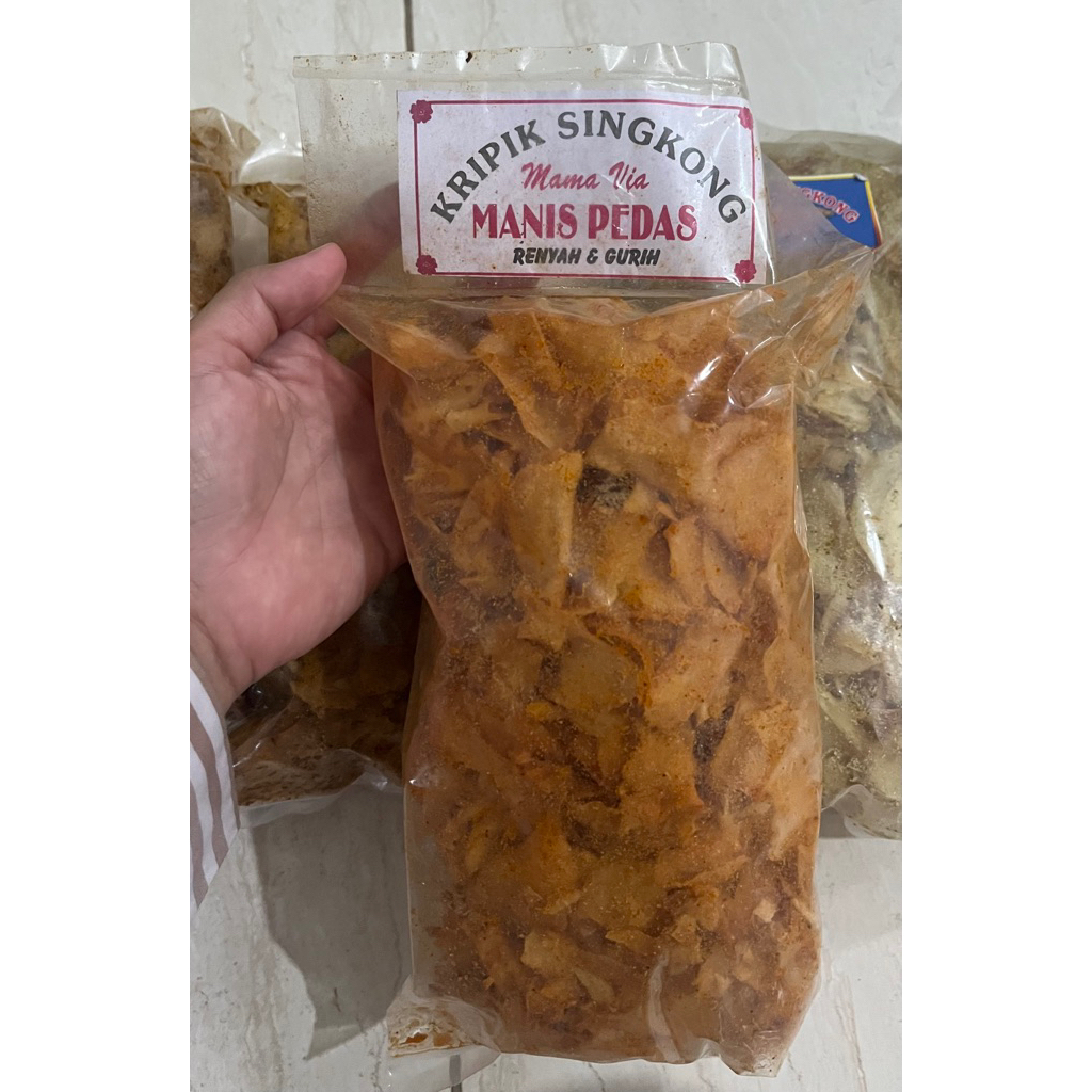 

keripik singkong mama via Pedas Manis
