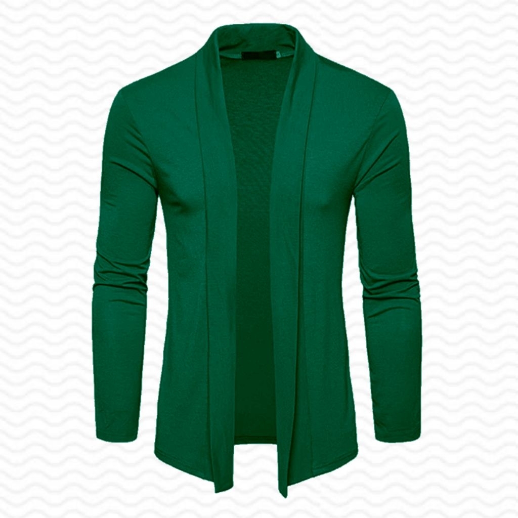 Promo Terbaru Kaos Blazer Pria Lengan Panjang Kaos Cardigan Kaos Blazer