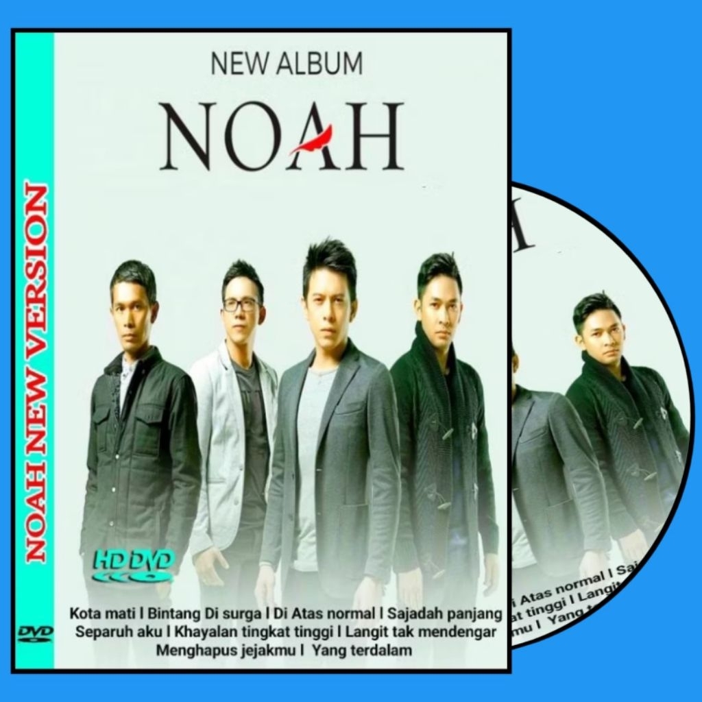 KASET DVD VIDE0 LAGU NOAH-KASET DVD NOAH-KASET CD DVD NOAH-DVD LAGU NOAH ORIGINAL-LAGU NOAH MP3-CD L