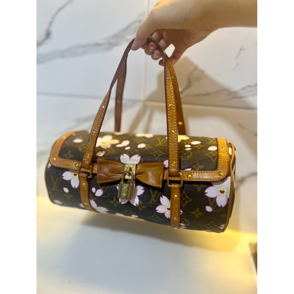 LV PAPILON BAG - TAKASHI MURAKAMI 2003 CHERRY BLOSSOM