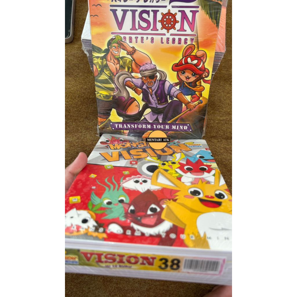 

Buku tulis Vision 38lembar ECER