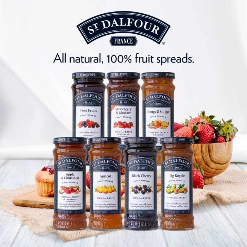 

[TERMURAH ORI] Selai St Dalfour 100% Buah Asli | 284gr