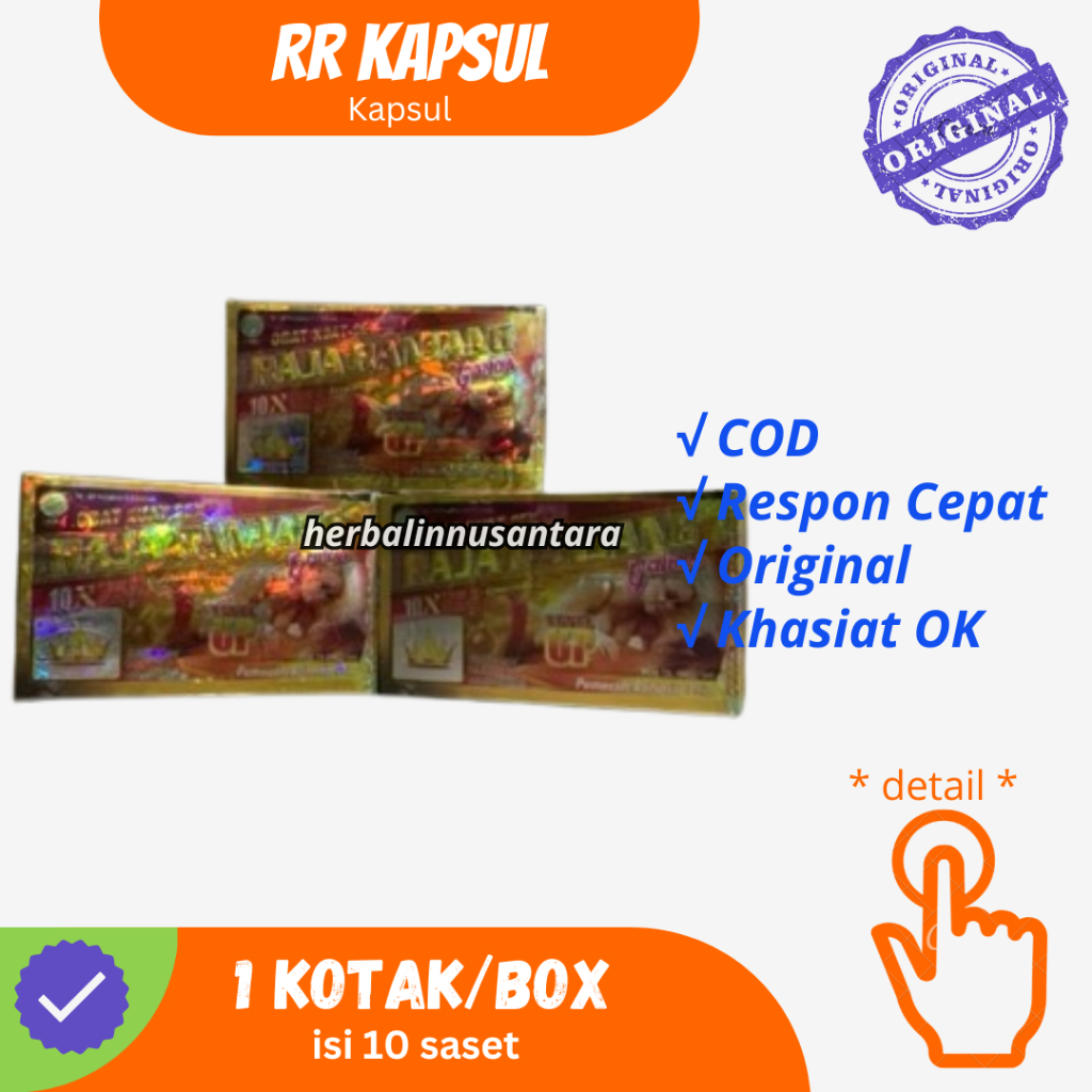 

RAJA RANJANG ORI BEST SELLER || 1 BOX ISI 10 SASET