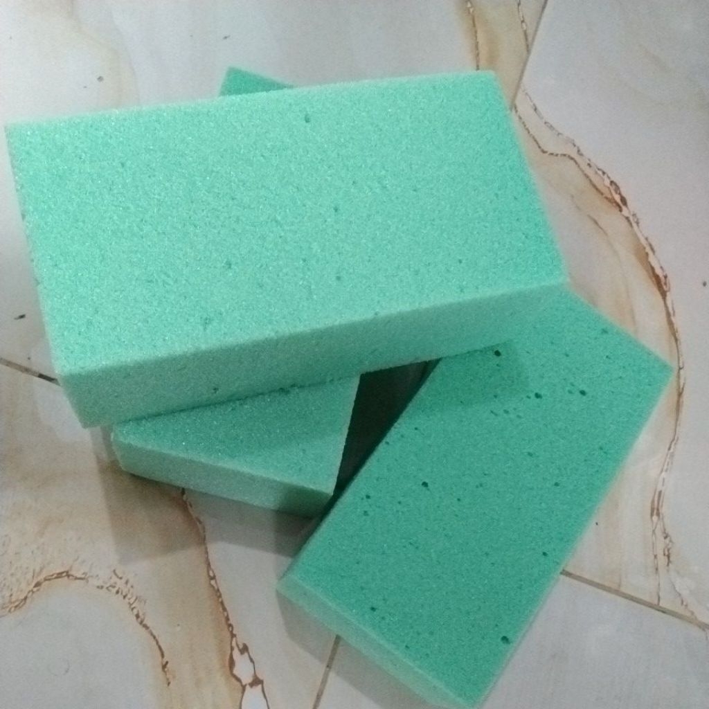 

Busa buket / foam hijau / busa