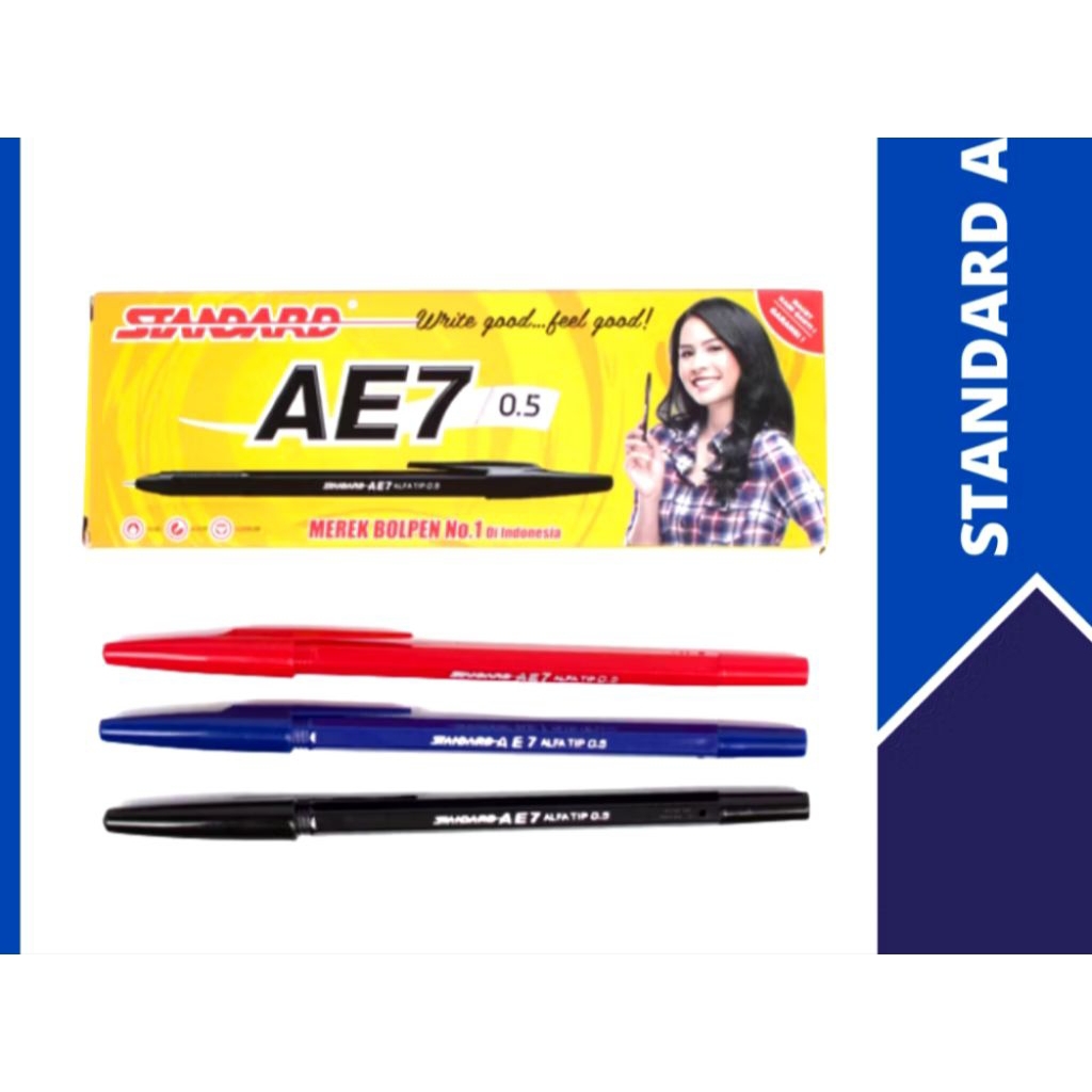 

Pulpen standart warna hitam