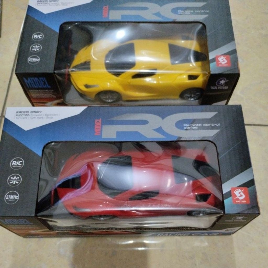 oketoys mainan remote mobil sedan model rc racing sport racing car