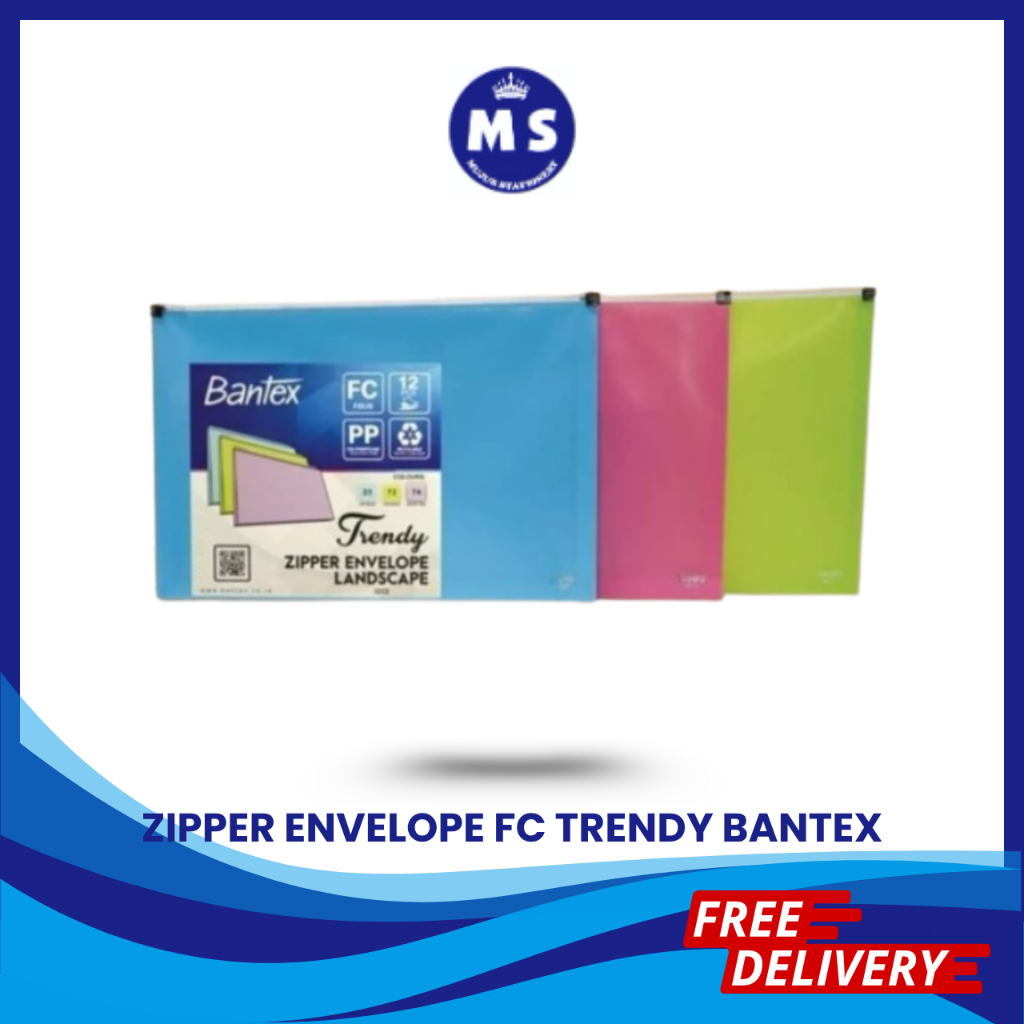 

ZIPPER ENVELOPE FC TRENDY BANTEX 3222