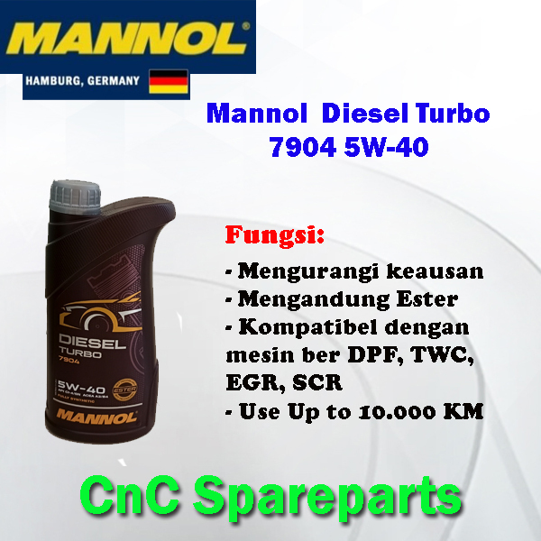 MANNOL Diesel Turbo 5W-40 7904