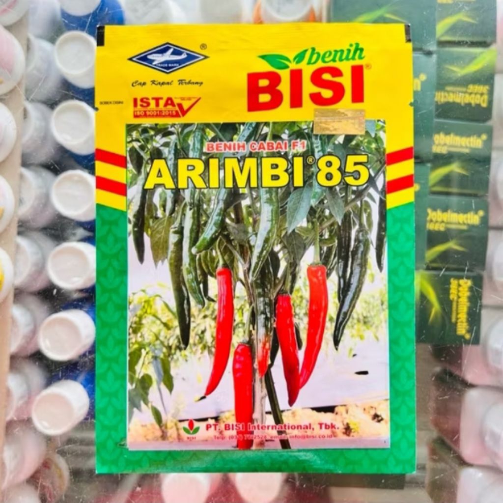

Benih cabe besar Arimbi 85 10g cap kapal terbang Original