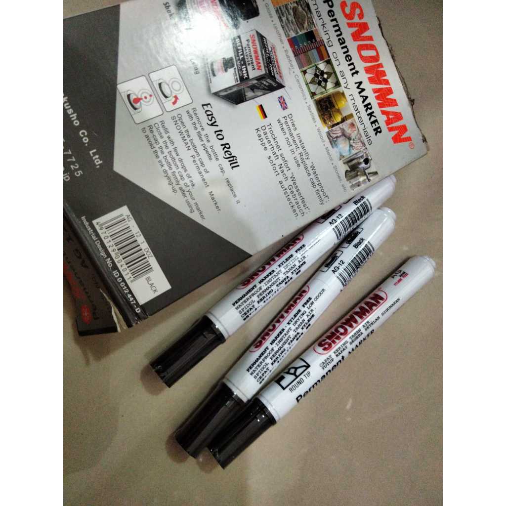 

Snowman Permanent Marker