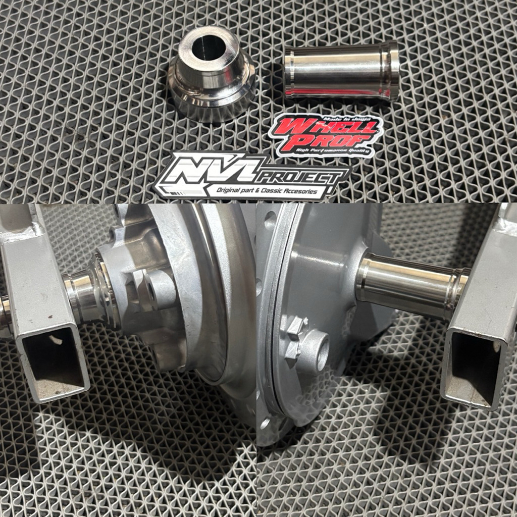 Bosing bos Tromol Rx King stainless stenlis Velg RCB Pnp Arm Kaze W175 Whellprof