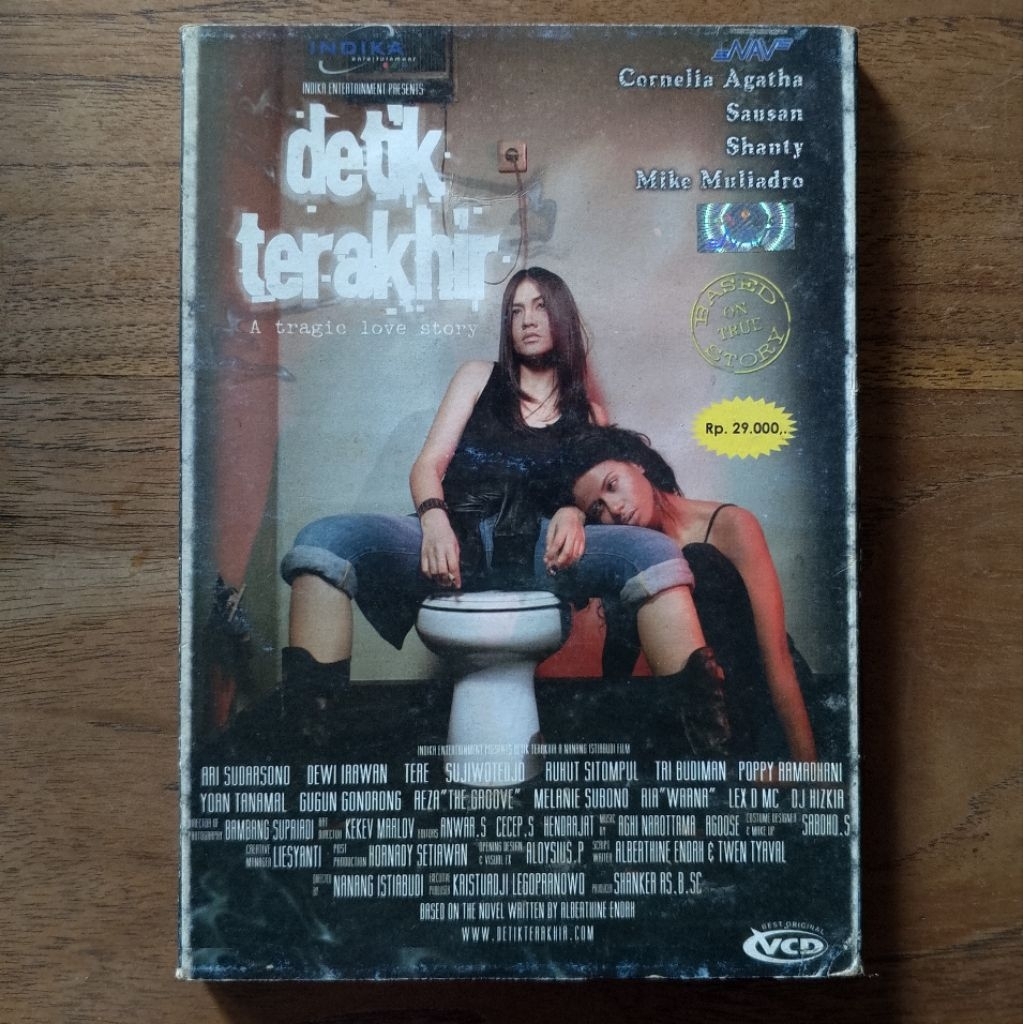 VCD Original Detik Terakhir - Cornelia Agatha, Sausan, Shanty