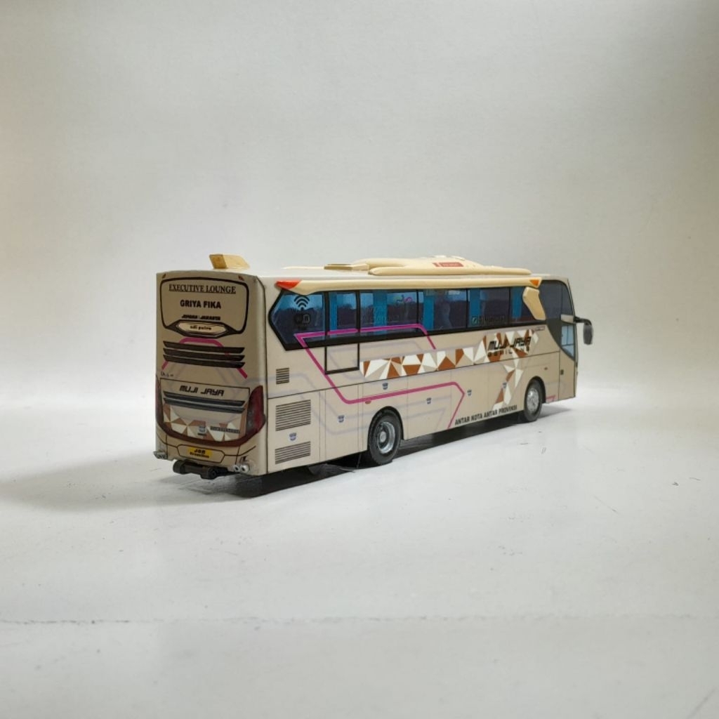 Miniatur Bus MUJI JAYA jetbus3 voyager
