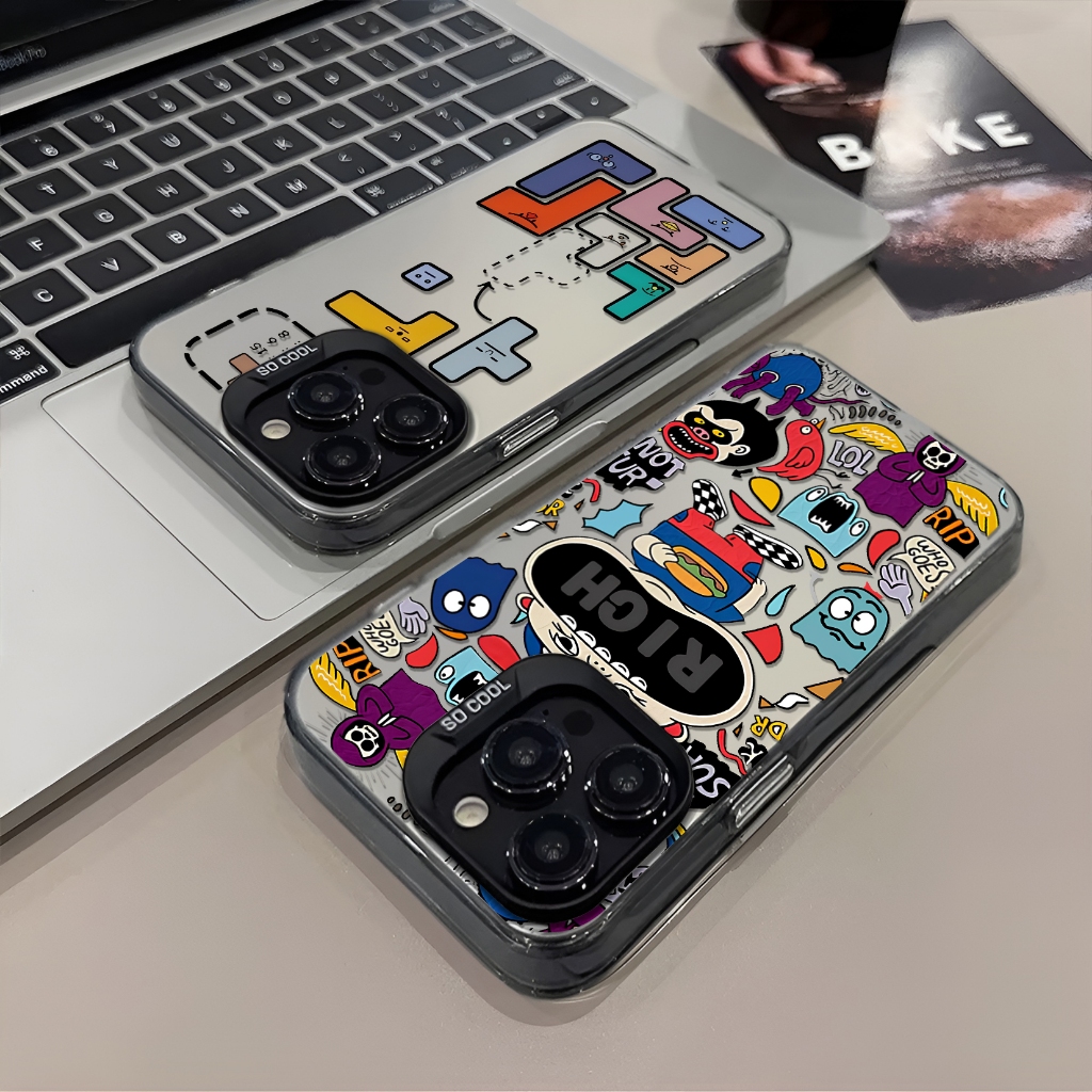 Casing HP Premium Matte Case for Iphone 11 Pro MAX 7 8 PLUS 13 14 X XS Softcase IMD Game Compatible 