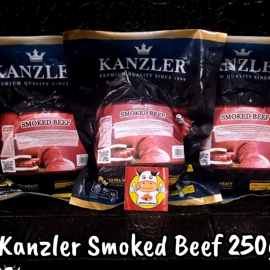 

KANZLER SMOKED BEEF 250GR - FROZEN FOOD - BRONTZ JOGJA