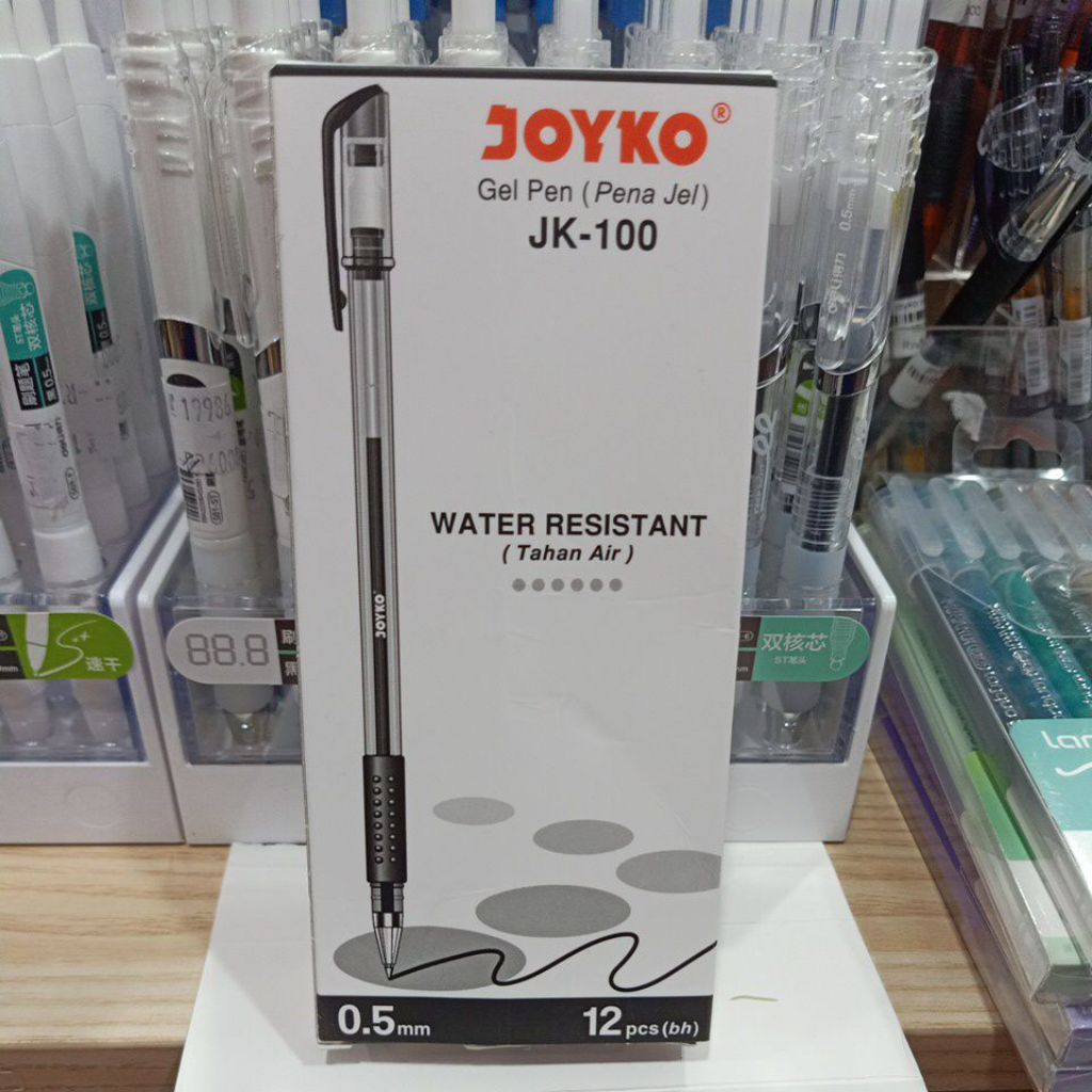 

Pulpen Joyko Water Resistant Tahan Air Isi 12pc/21189
