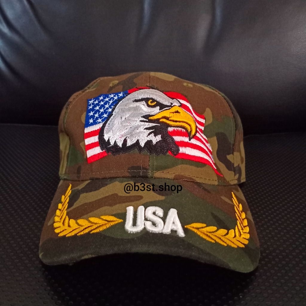 Topi Baseball Garuda USA Army