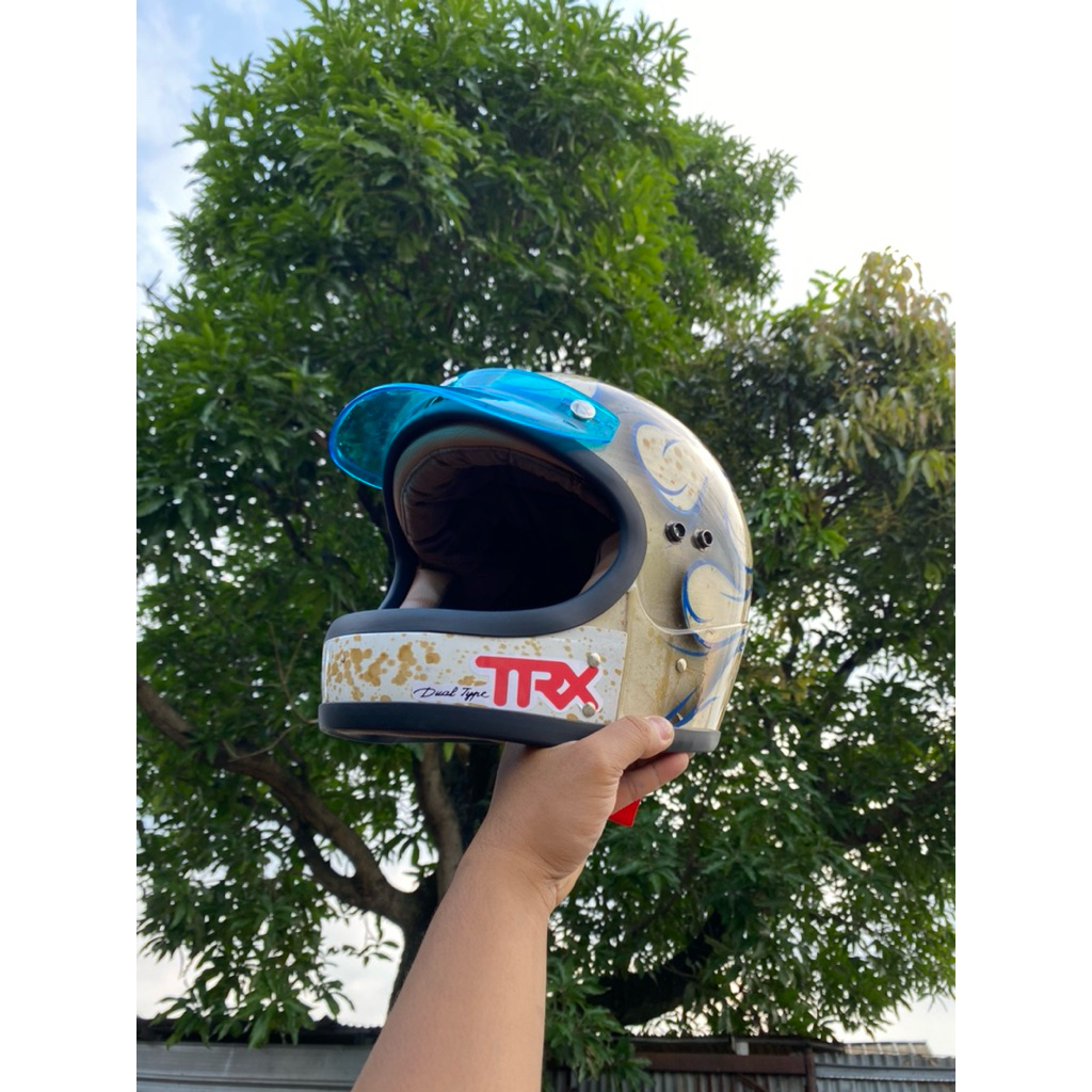 Helm Honda TRX Custom