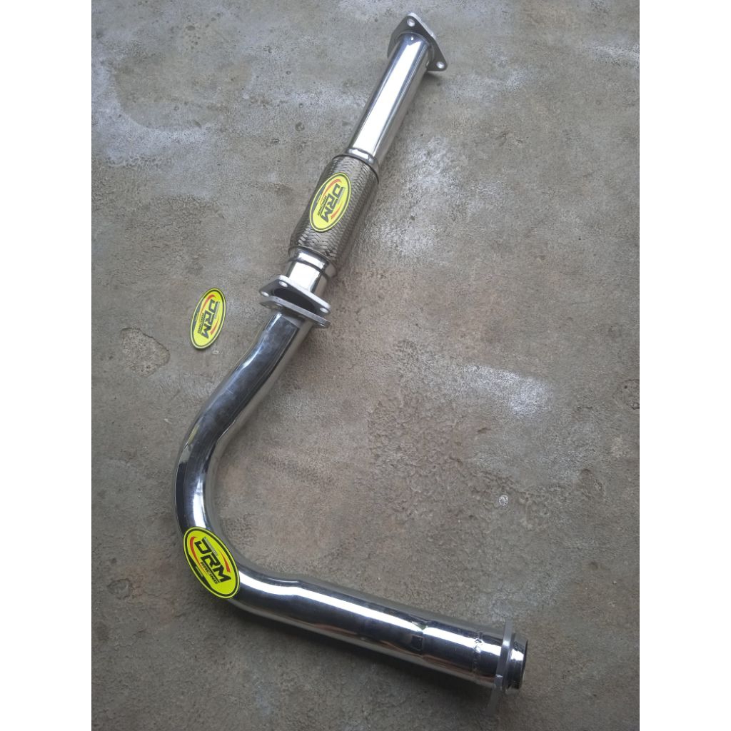 LEHER KNALPOT CANTER DAN FLEKSIBEL PNP BUNYI NGIRR