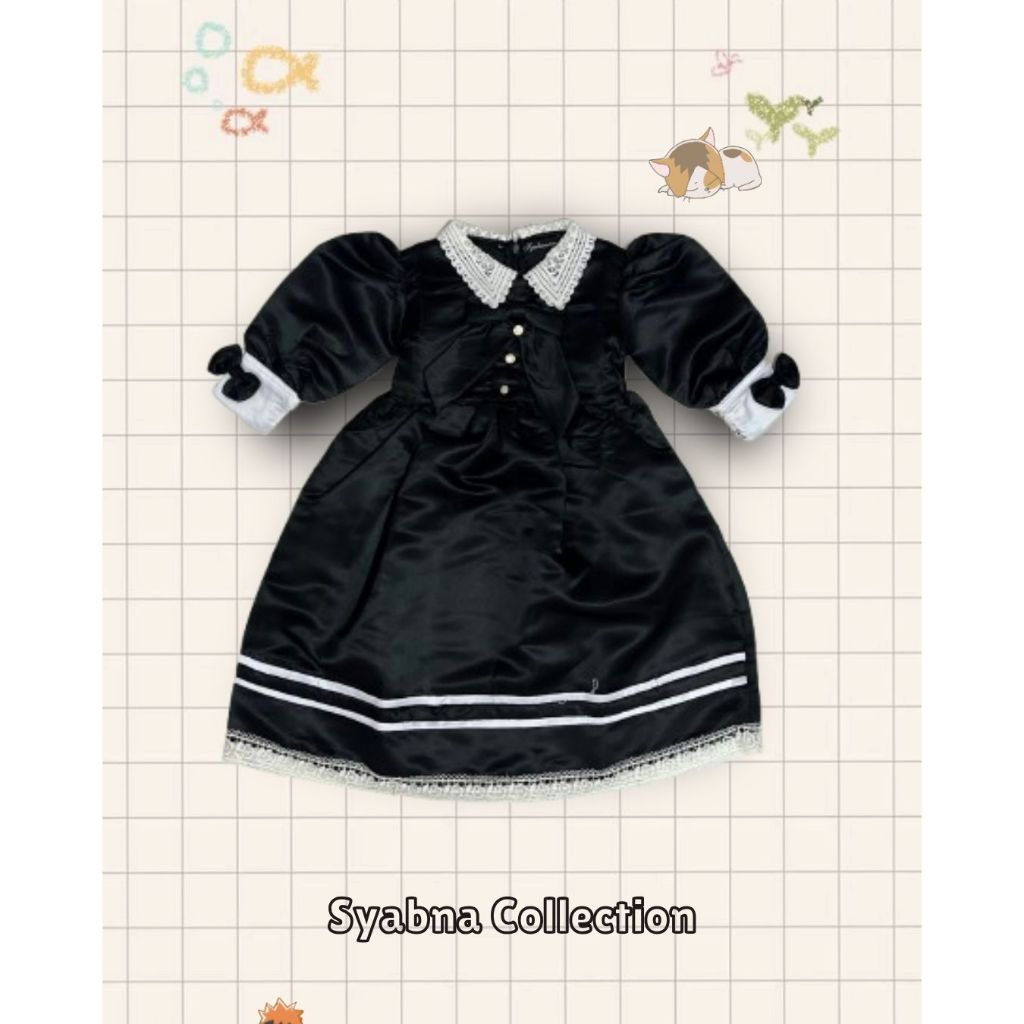 Dress pesta muslim anak Baju pesta muslim anak/BAJU DRES ANAK MODEL TERVIRAL HARI INI/BAGJU GAMIS AN