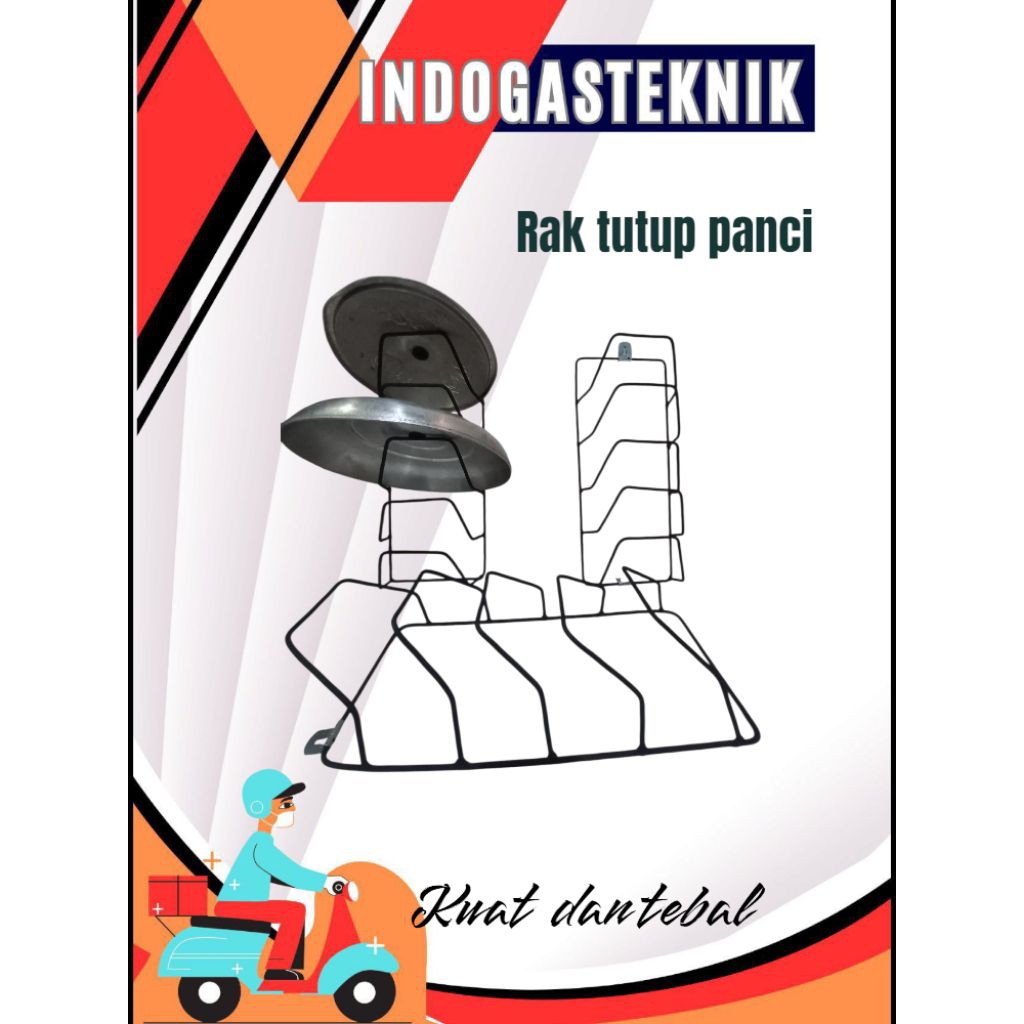 Rak tutup panci RAK DINDING