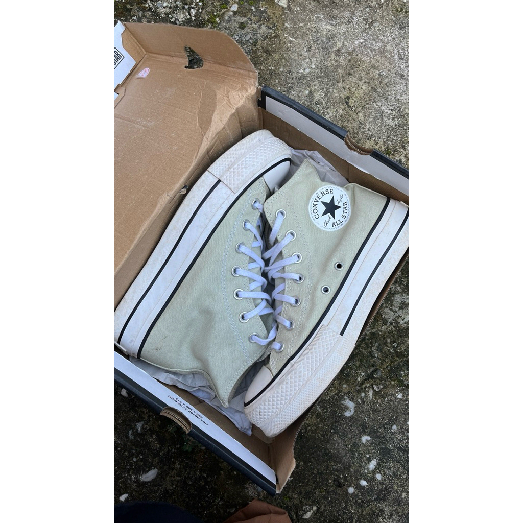 PRELOVED 100% ORIGINAL CONVERSE ALL STAR CTAS HI LIFT WOMEN