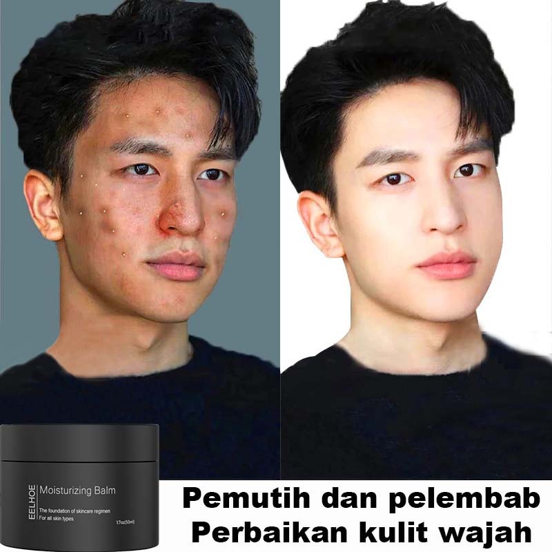 Cream Pemutih Wajah Pria moisturizer brightening moisturizer Cream Wajah Pemutih&Anti Kerut Pria&Ant